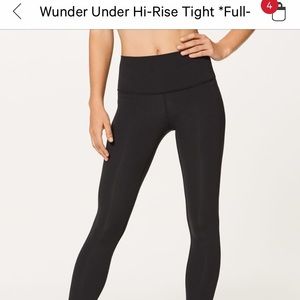 Lululemon luxtreme high rise leggings